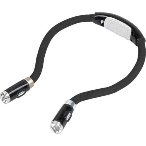 Book Light Flexible Handsfree Led Neck Reading Light Hug Reading Lamp Novelty Led Night Camping Light Flashlight Mini Lamp