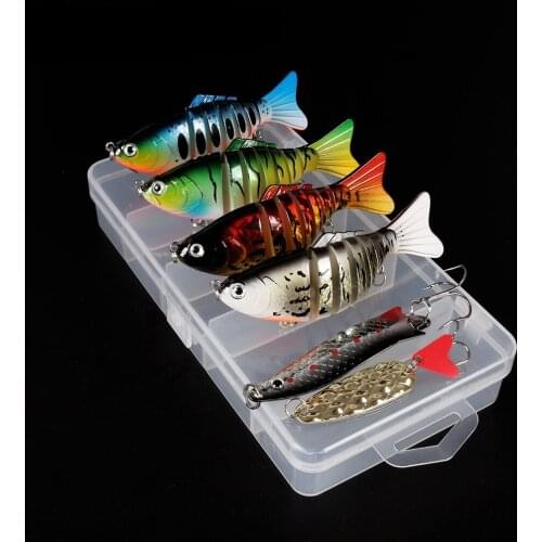Knotty Fish Road Sub-bait Fake Bait Set Designed To Kill Freshwater Seawater Fishing Cockpit Bass Long-distance Artificial Bait