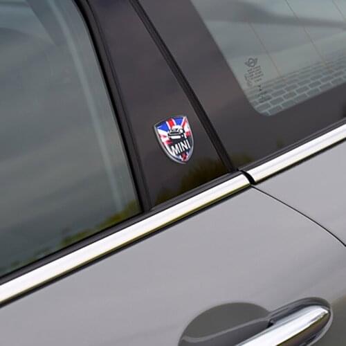 For BMW MINI OEN COOPER F54 F55 F56 F60 R55 R56 R60 R61 3D Metal Personality Creativity Car Body Sticker Decoration Accessories