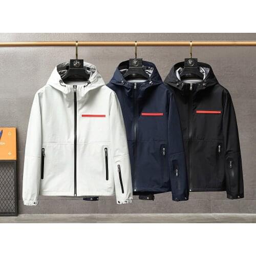 Fashion 2021 Mens Casual Business Comfortable Waterproof Windbreaker Good Quality Jacket