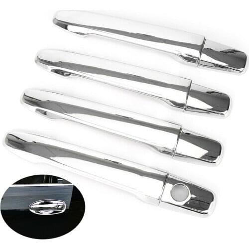 8pcs Car Outer Door Handle Decoration Cover for Mitsubishi Outlander Lancer ASX Door Handle Exterior Trim Sticker Accessories