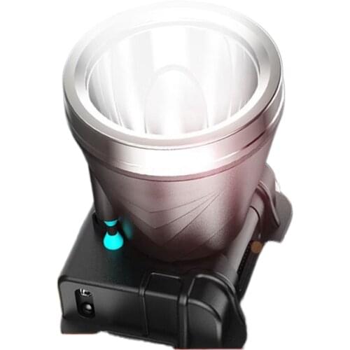 The new super-bright headlight glare rechargeable flashlight L sensor head mounted night fishing light fishing miner