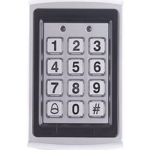 New design! RF waterproof metal Touch Keypad Outdoor Access Controller