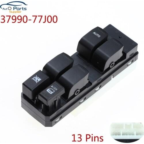 Factory Direct Master Power Window Switch lifter switch front left 37990-77J00 3799077J00 For Suzuki SX4 Swift New Alto car
