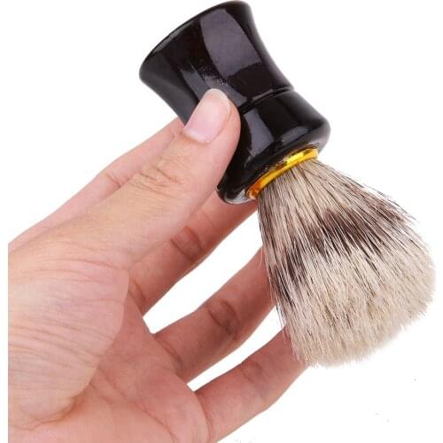 Mens Shaving Brush Barber Salon Men Facial Beard Cleaning Appliance Shave Tool Razor Brush Safety Razor Brush