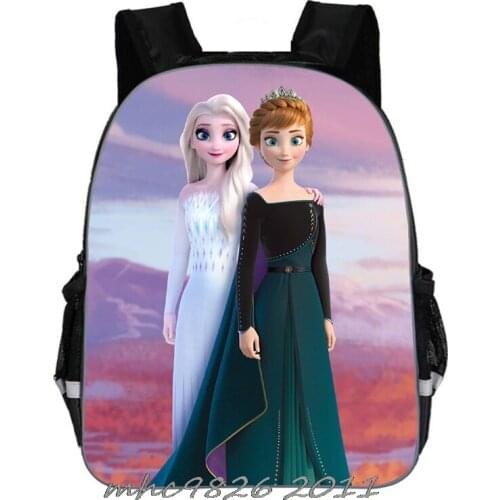 Disney School Bag Printed Frozen Elsa Kids Fashion Schoolbag Cartoon Backpack Travel Kids Student Bag Mochila Escolar