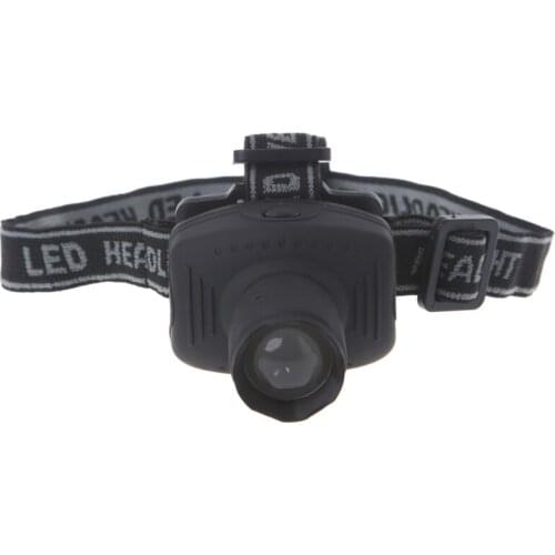 LED Waterproof Headlamp Flashlight Zoomable Torch Light For Camping Fishing Hunting