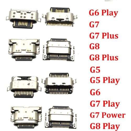 10pcs Micro Charging Dock Jack Plug Socket Port Connector Charge Board Flex Cable For Moto G5 G5S G6 G7 G8 G9 Plus Play Power