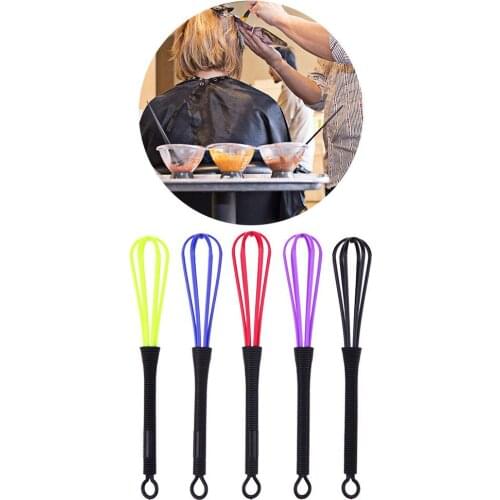 5 Colors Professional Salon Hair Color Dye Mixer Paint Barber Hair Color Dye Cream Whisk Mixer Stirrer Hair Styling Accessorie