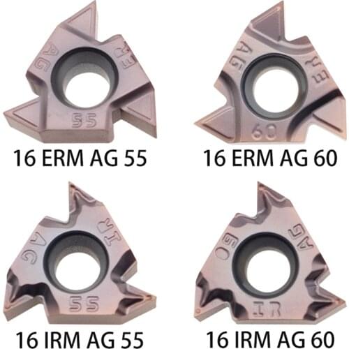 10PCS KAVTE 16ERM 16IRM 1.0ISO 1.5ISO 2.0ISO 2.5ISO 3.0ISO 11W 14W AG55 AG60 Carbide Insert CNC Lathe Tool for Stainless Steel