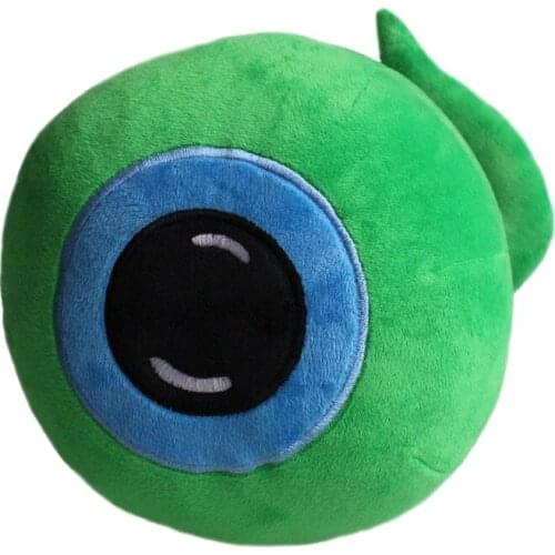 22CM Creative Funny Green Big Eye Stuffed Toys Hot Jacksepticeye Sam Plush Stuffed Toys Dolls For Children Halloween Spoof Gift
