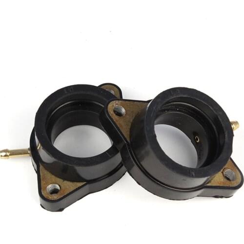 Motorcycle Carb Carburetor Adapter Intake Manifold Rubber Boots For Yamaha XS650 Special 1978 1979 1980 1981 1982 1983 Pair