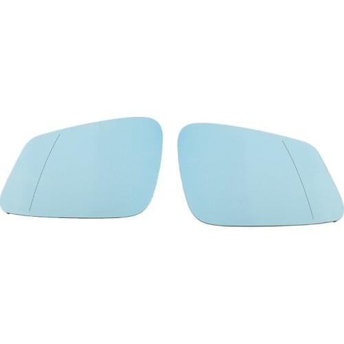 Side Wing Door Mirror Rearview Mirror Glass Heated Blue for-BMW 1 2 3 4 5 Series F20 F22 F30 F34 F32 F07 F10