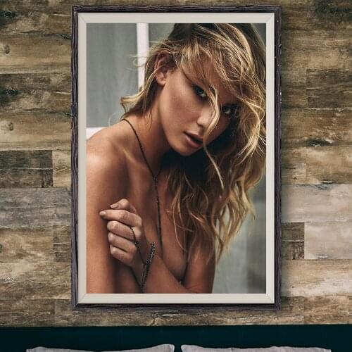 E375 Amber Davis Sexy Model Movie Star Wall Silk Cloth Poster Art Home Decoration Gift
