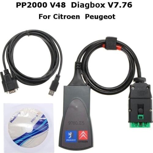 JX-LCLYL PP2000 V48 Lexia3 Diagnostic Scanner Diagbox V7.76 For Citro-en Peu-geot