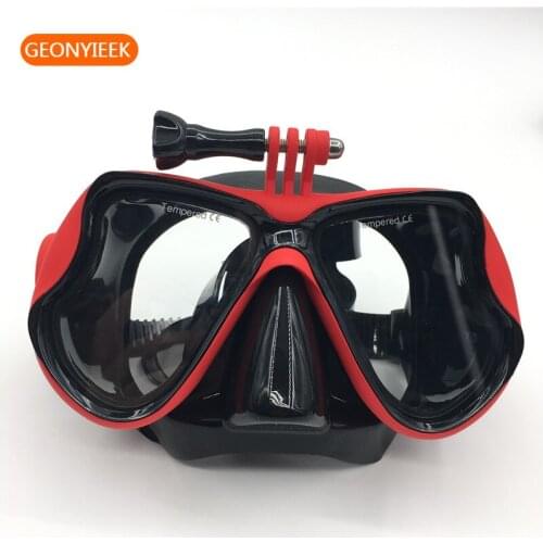 Camera Mount Diving Mask Scuba Snorkel Swimming Diving Accessory Goggles Glasses New Underwater Photography Accessory