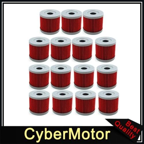 15x Fuel Oil Filter For Suzuki AN400 DR125SM UX125 UX150 UH125 UH200 GZ125 LTZ90