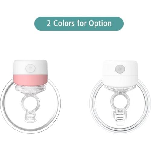 Electric Breast Pump Wearable Silent Invisible Hands Free Breast Pump 2 Modes 9 Levels Adjustable LCD Display Intelligent Timing