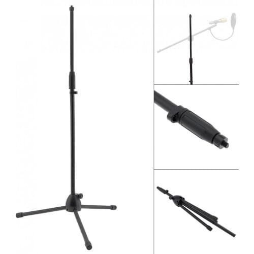 Live Floor Metal Stand / Microphone Holder / Microphone Stand Adjustable Stage Tripod for Studio Microphone Isolation Cover