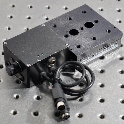 X-axis ZABERT-LS13M electric guide rail type fine-tuning displacement stage sliding table table size 76*76mm