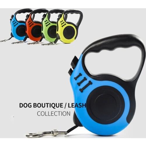 Puppy Walking Running Leads Durable Dog Leash Automatic Retractable Nylon Dog Lead Extending For Small Medium Dogs Pet Supplies