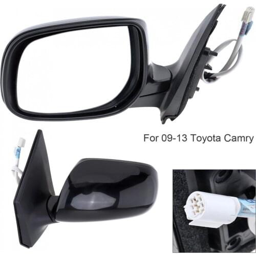 Non-Folding Durable Car Vehicle Rear View Mirror Left Right Side LH Rearview Mirror for 09-13 Toyota Corolla