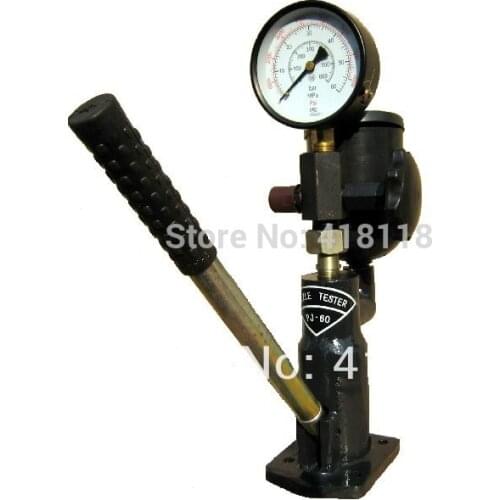 Professional Diesel Injector Nozzle Tester 0-60 MPA 8000 PSI Pop Pressure Gauge
