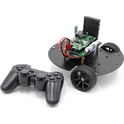 Self balancing car Two wheel differential intelligent car differential steering kit STM32 remote line inspection ROS expansion