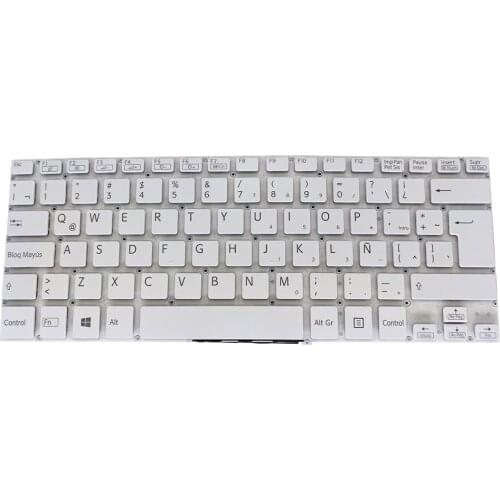 LA Latin replacement keyboards for SONY Vaio SVF142 SVF143 SVF144 SVF14E SVF14 keyboard backlight keycap original 149237561LA