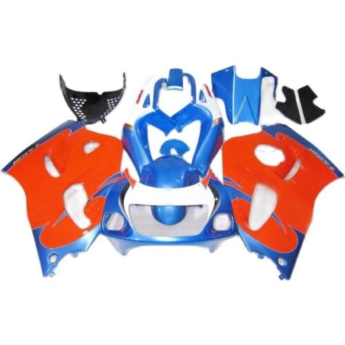 Brand new fairing kit for SUZUKI SRAD GSXR600 GSXR750 1996 1997 1998 1999 2000, Blue Orange white Fairings GSXR 600 750 PL62