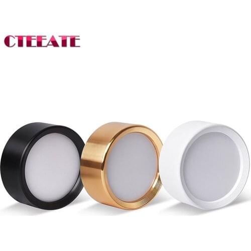 Surface Mounted LED Downlight 3W 5W 7W 9W 12W 220V Ceiling Lamps Ultra Thin Driverless LED Spot Lights Book Rack Lighting