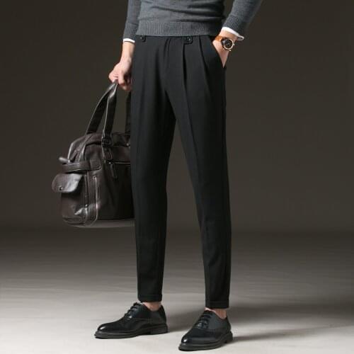 Timesunion Men's Classic Trousers