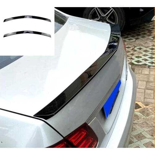 Carbon Friber/Gloss Black Rear Trunk Boot Lip Spoiler For Mercedes Bens W212 E Class AMG Style 4-Door 2010-2016 Rear Spoiler