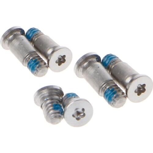 6Pcs Laptop Bottom Case Screw Screws Set for macbook Pro 13.3\" A1708 Touch Bar 831D