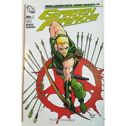 GREEN LANTERN GREEN ARROW presents No. 13, GREEN ARROW No. 7, DC COMICS, ED. PLANETA - 2008, 1ª Spanish edition, COMIC BOOK