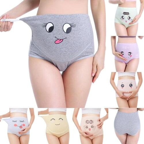1Pcs Cotton Maternity Panties High Waist Panties for Pregnant Women Maternity Underwear Pregnancy Briefs Women Clothes XXL