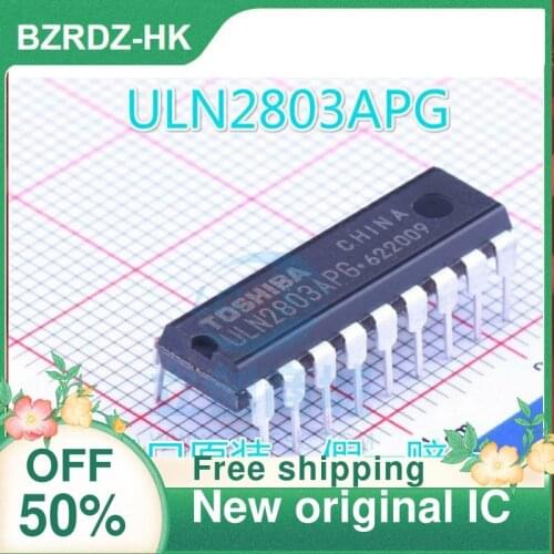 5PCS/lot ULN2803APG ULN2803A ULN2803 DIP18 New original IC
