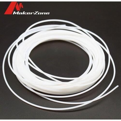 10 Meter ID 2mm OD 3mm PTFE Tube For 1.75mm Filament J-head Thorat 3D Printer Parts Pipe