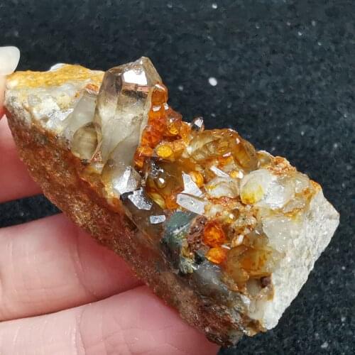 29g100% natural garnet mineral specimen stone decoration crystal healing energy geology teaching collection ornaments