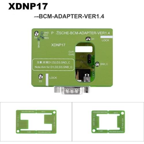 Xhorse XDNPP017 Solder-free Adapters Work With MINI PROG and VVDI Key Tool Plus