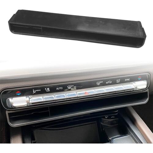 ABS Plastic Black Central Control Storage Box Trim For Benz B GLA GLB GLE GLS W247 X247 W167 X167 Car-styling Accessories