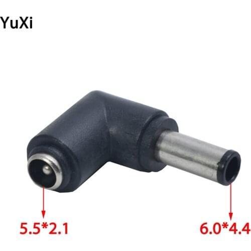 DC 5.5*2.1 Female Jack To 6.0*4.4 Male Plug Power Plugs Connector Adapter Laptop 5.5*2.1mm Charging Converter
