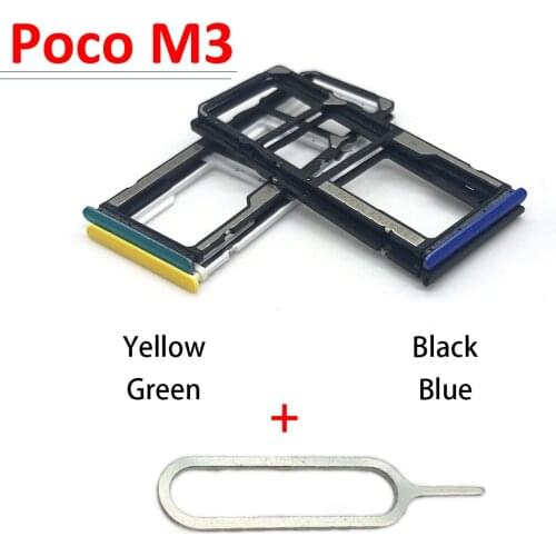 For Xiaomi Poco M3 Mi 10T SIM Card slot tray Holder repair part