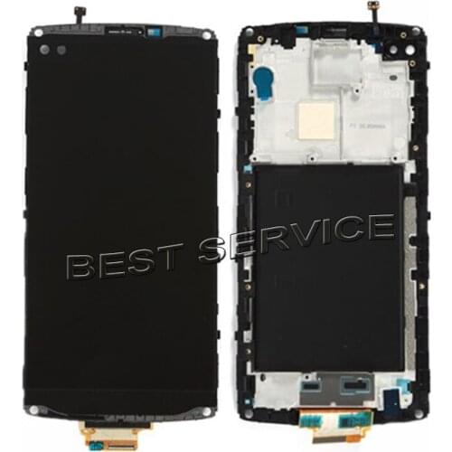 For LG V10 H960 F600 H968 H900 H901 LCD Display with Touch Screen Digitizer frame Assembly Replacement