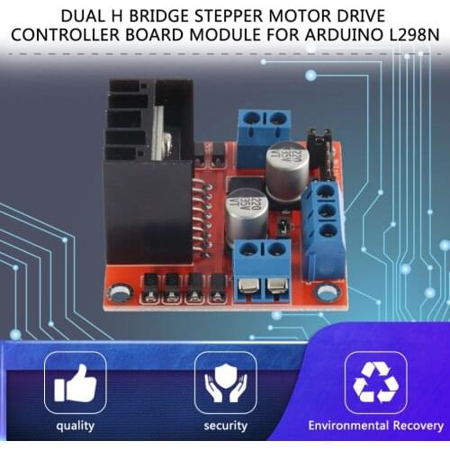 Good Quality Dual H Bridge Stepper Motor Drive Controller Board Module For Arduino L298N Motor Driver Board Module