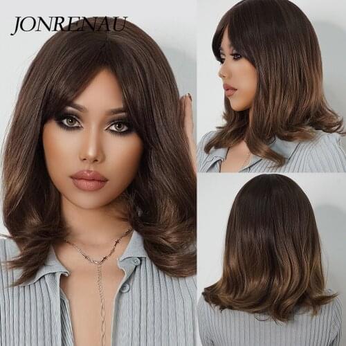 JONRENAU Short Wigs