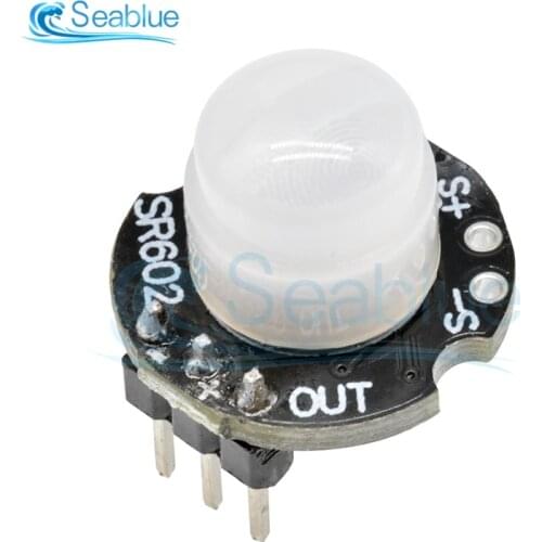 MH-SR602 Mini Motion Sensor Detector Module SR602 Pyroelectric Infrared PIR Kit Sensory Switch Bracket For Arduino DIY