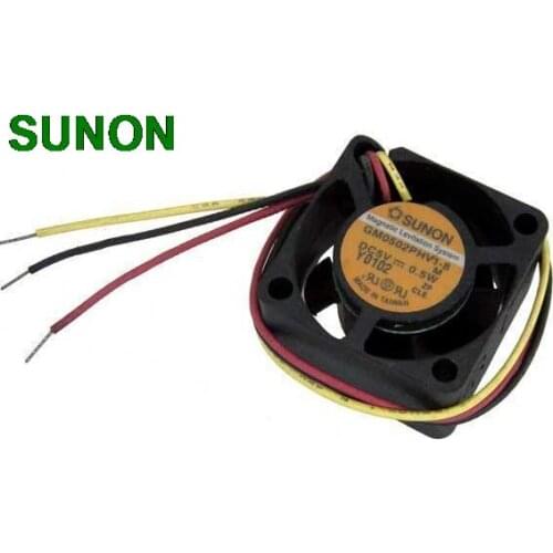 For Sunon GM0502PHV1-8 2.5cm 2515 25*25*15mm 5V 0.5W CPU Cooler Fan HDD Fan Cooling Fan Micro Fan