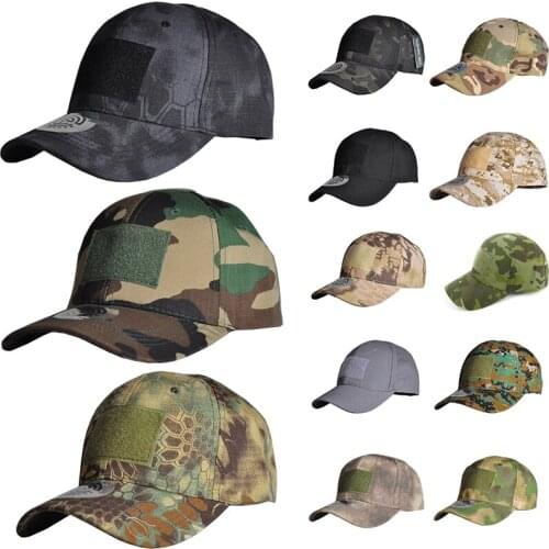 Men Outdoor Hunting Hat Camo Mens Baseball Cap Airsoft Tactical Hiking Hats Male Bone Dad Trucker Hat Unisex Caps Fishing Hat