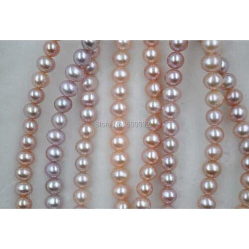 2020 Sale Time-limited Beads Beads For Jewelry Making Wholesale 8 Strings 7-8mm Natural Mix Freshwater Pearl Strands